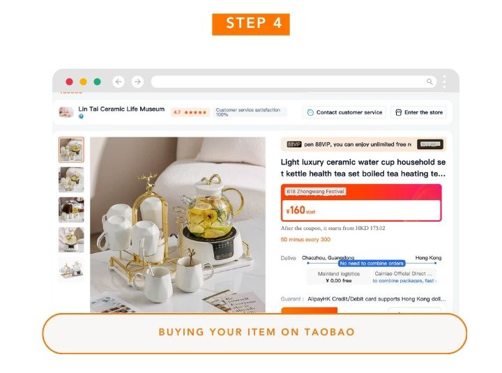 Taobao Buying Your Item