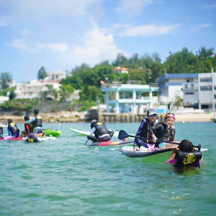 kayaking hong kong outdoors beaches rock formations sai kung