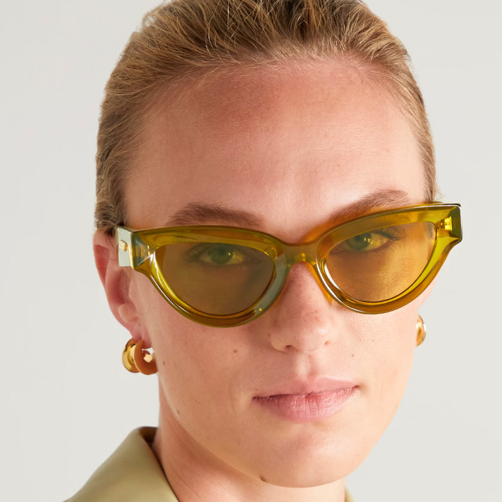 sunglasses BOTTEGA VENETA EYEWEAR Injection cat-eye acetate 