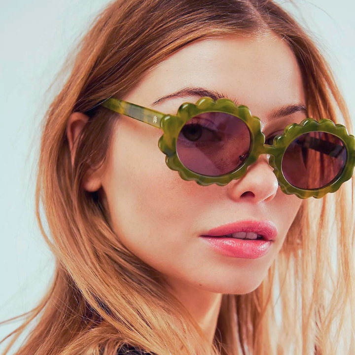 sunglasses Lele Sadoughi Daisy Oval