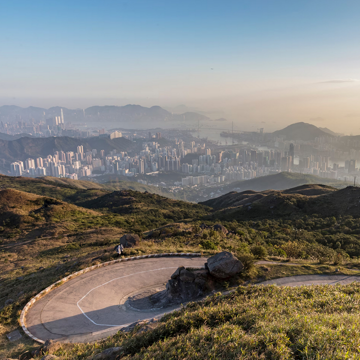 Tai Mo Shan hike Hong Kong Health & Wellness Maclehose trail view