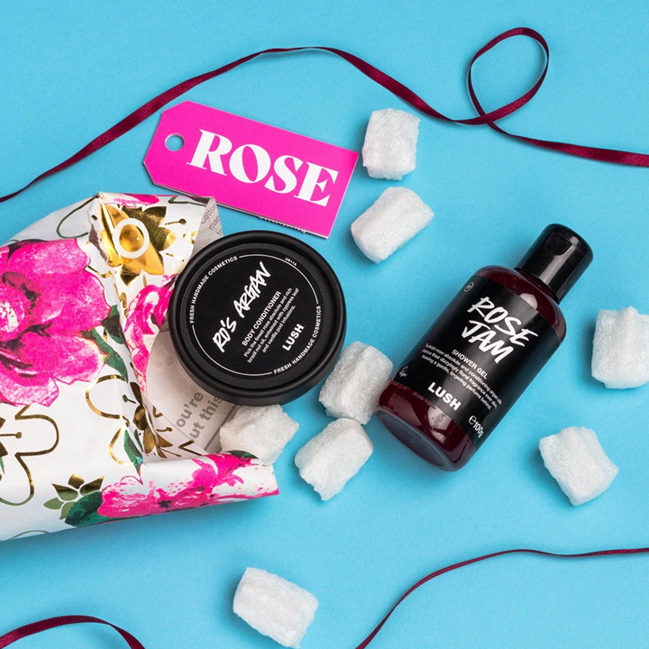 2025 Valentine's Day Gift Ideas: Lush Rose gift set