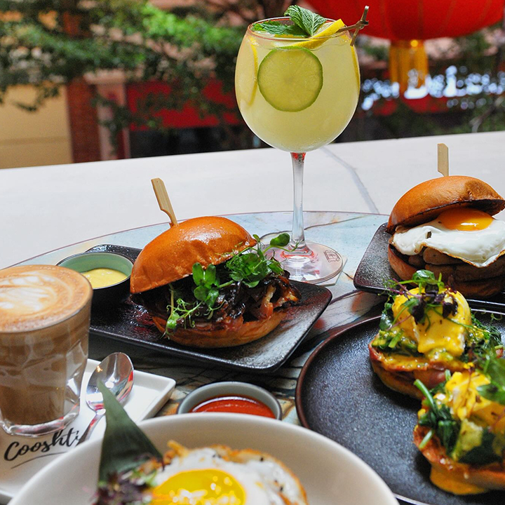 Best Brunch Hong Kong, Free-Flow Drinks: cooshti new location in central with a la carte brunch menu and cocktails